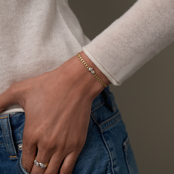 Poppy Curb Chain Bracelet