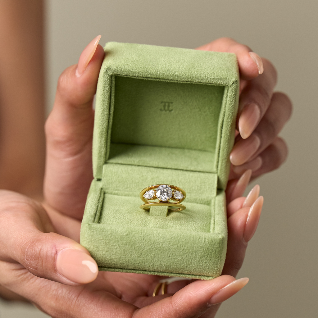 Sadie Three Stone Ring