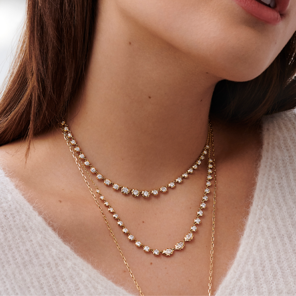 Maverick Diamond Riviera Necklace
