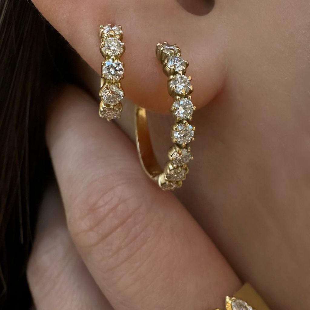 Catherine Eternity Hoops