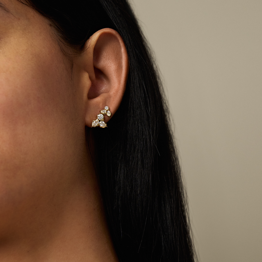 Poppy Cluster Studs