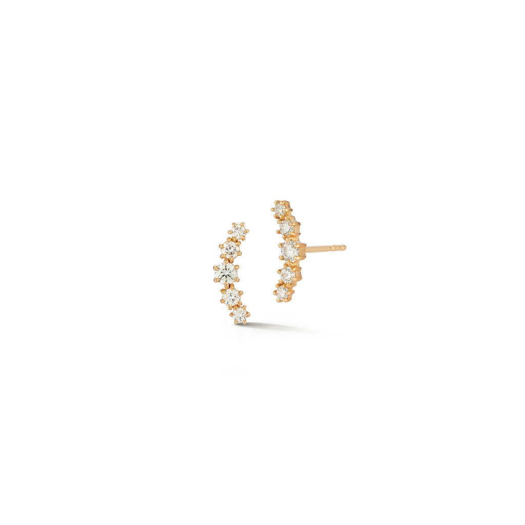 Catherine Curve Studs