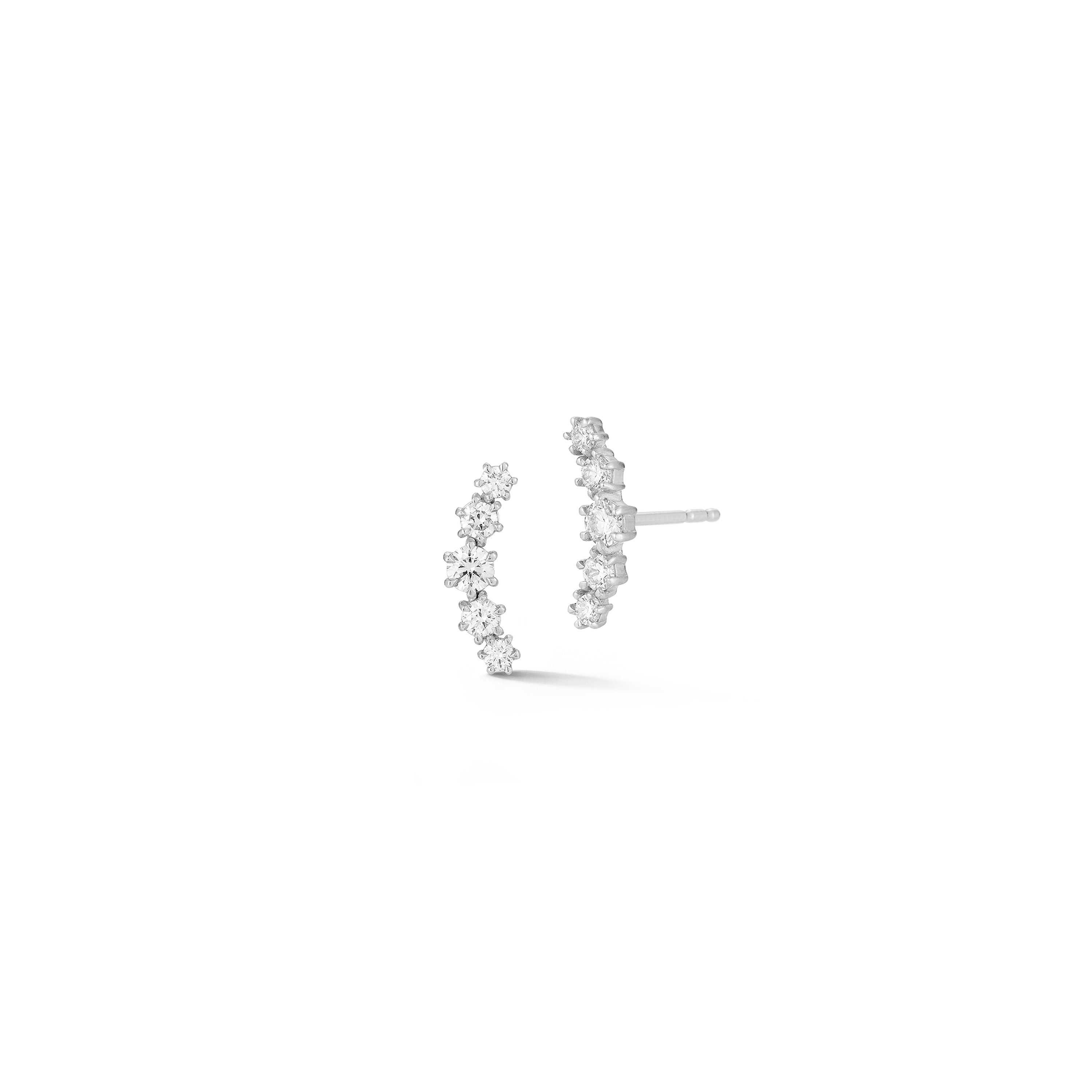Catherine Curve Studs