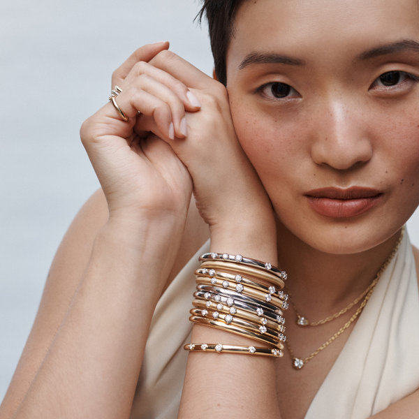 Constellation Diamond Plié Bangle 5.0