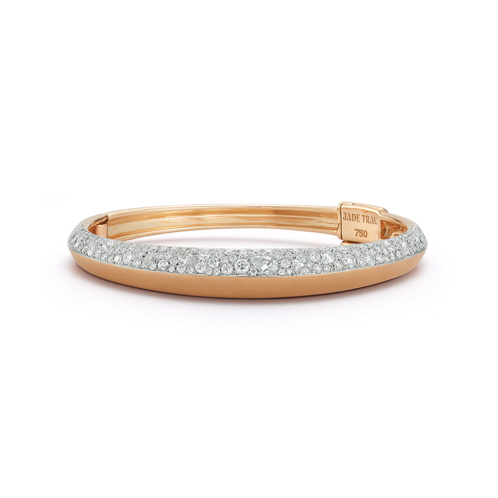 Frankie Half Diamond Bangle