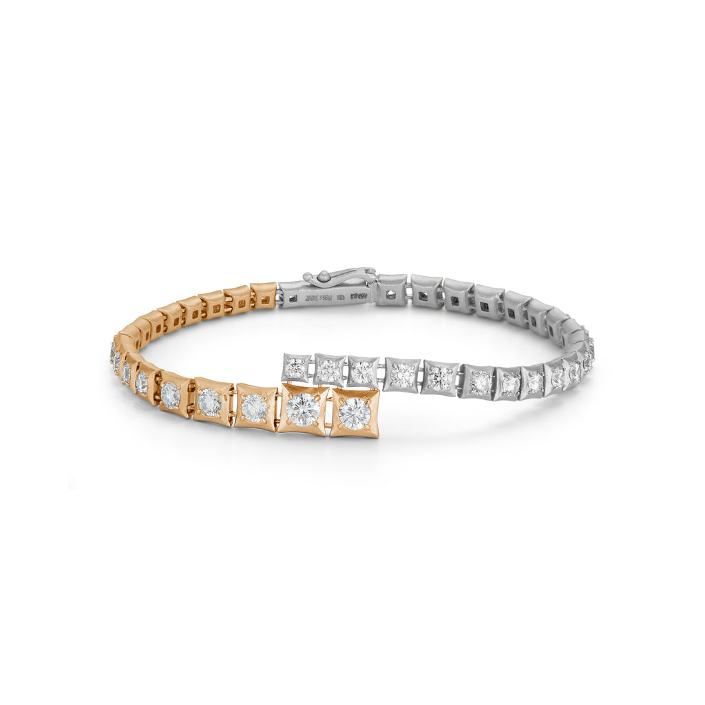 Harlow Two Tone Bracelet