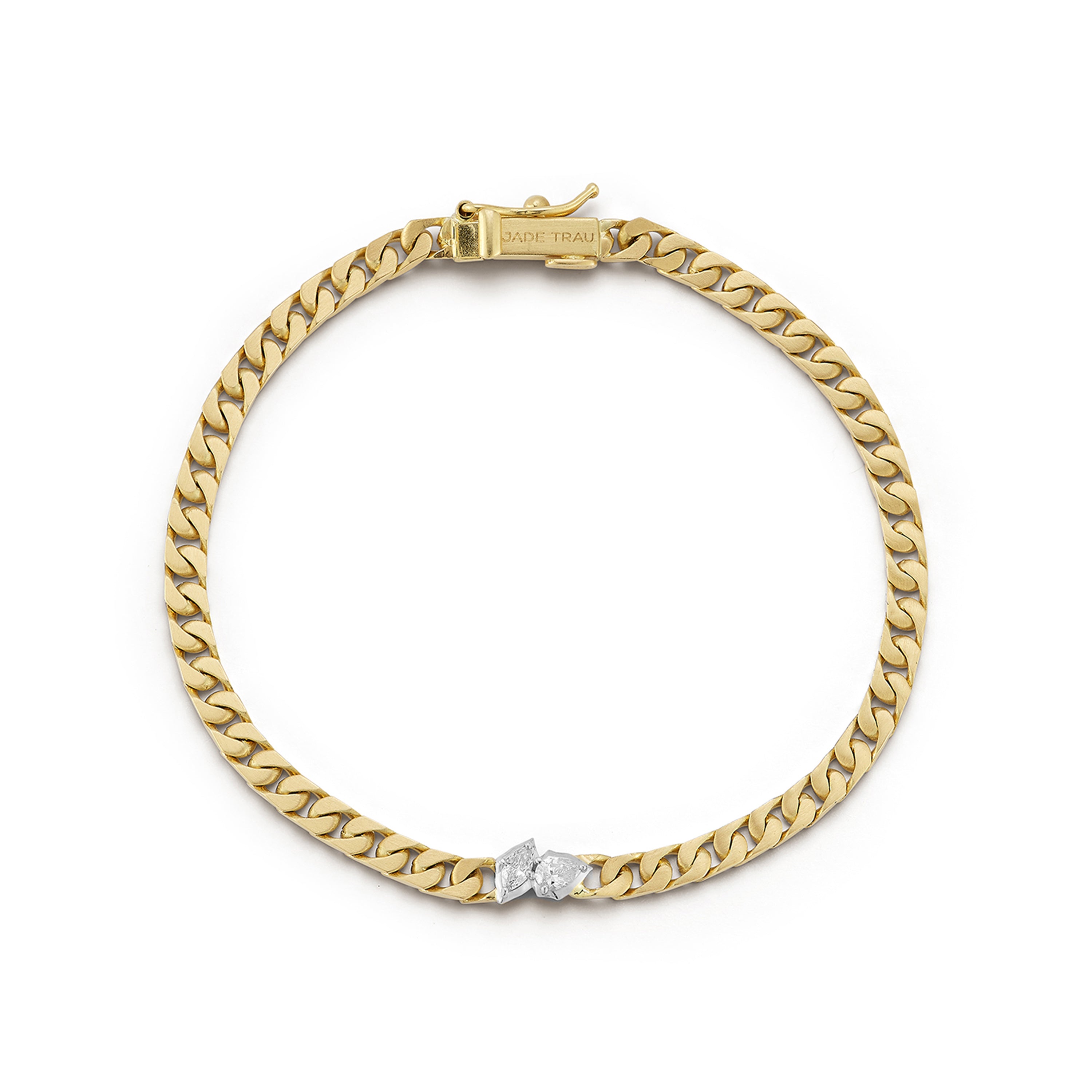 Posey Two-Tone Curb Chain Bracelet
