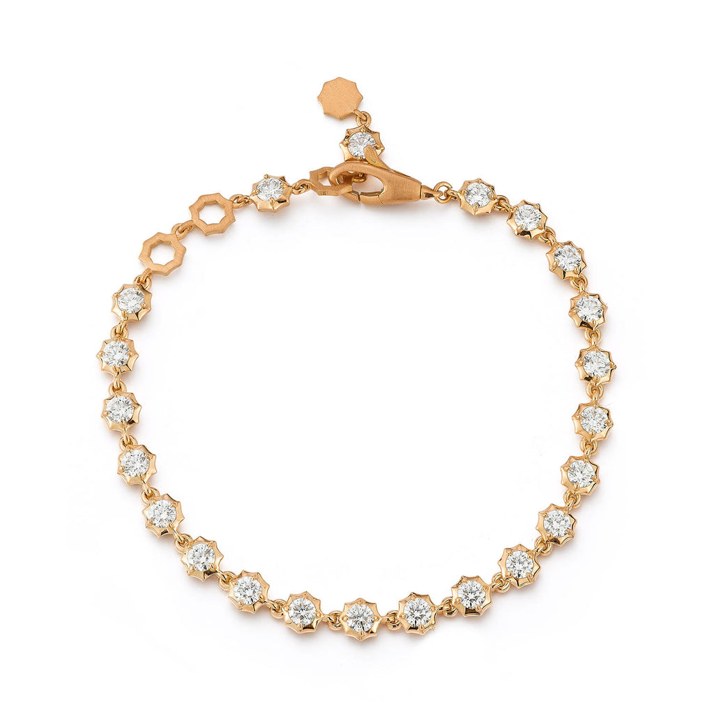 Sophisticate Diamond Line Bracelet 3.2