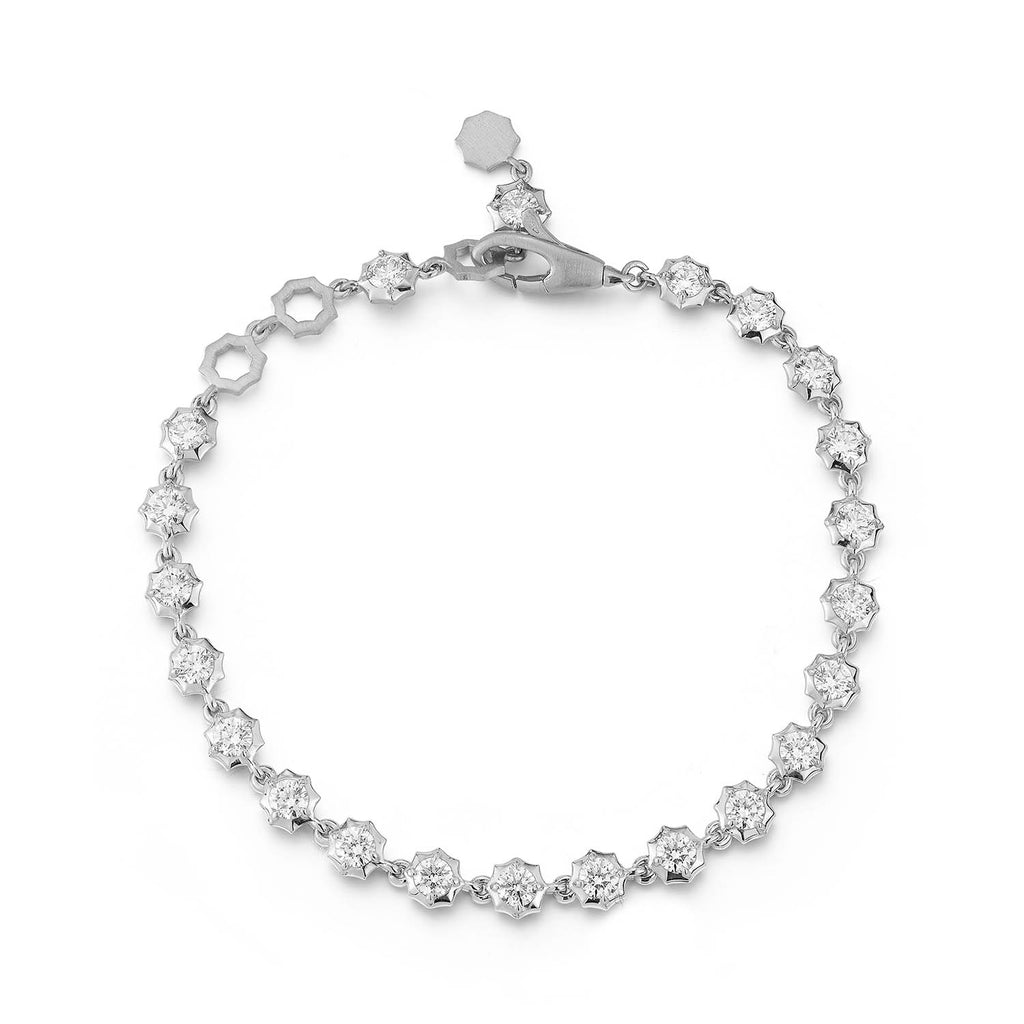 Sophisticate Diamond Line Bracelet 3.2
