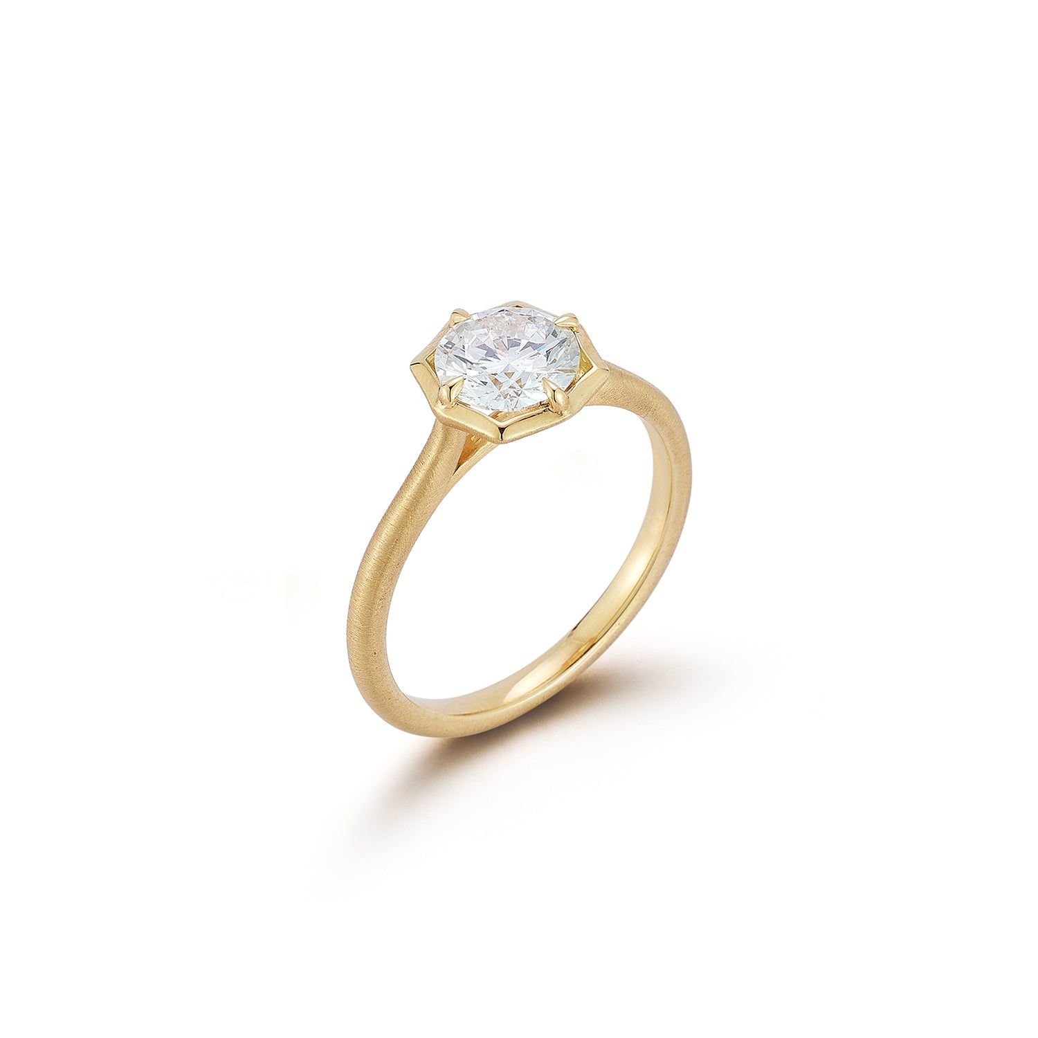 Clara Round Solitaire Ring (1.06tcw)