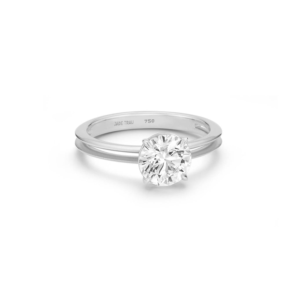 Jane Ring, Round Center (Setting Only)