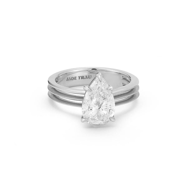 Jane 3-Row Ring, Fancy Center (Setting Only)