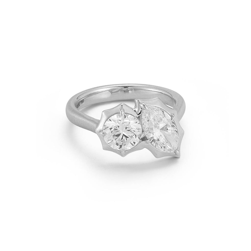 Alchemy Two Stone Ring (Setting Only)