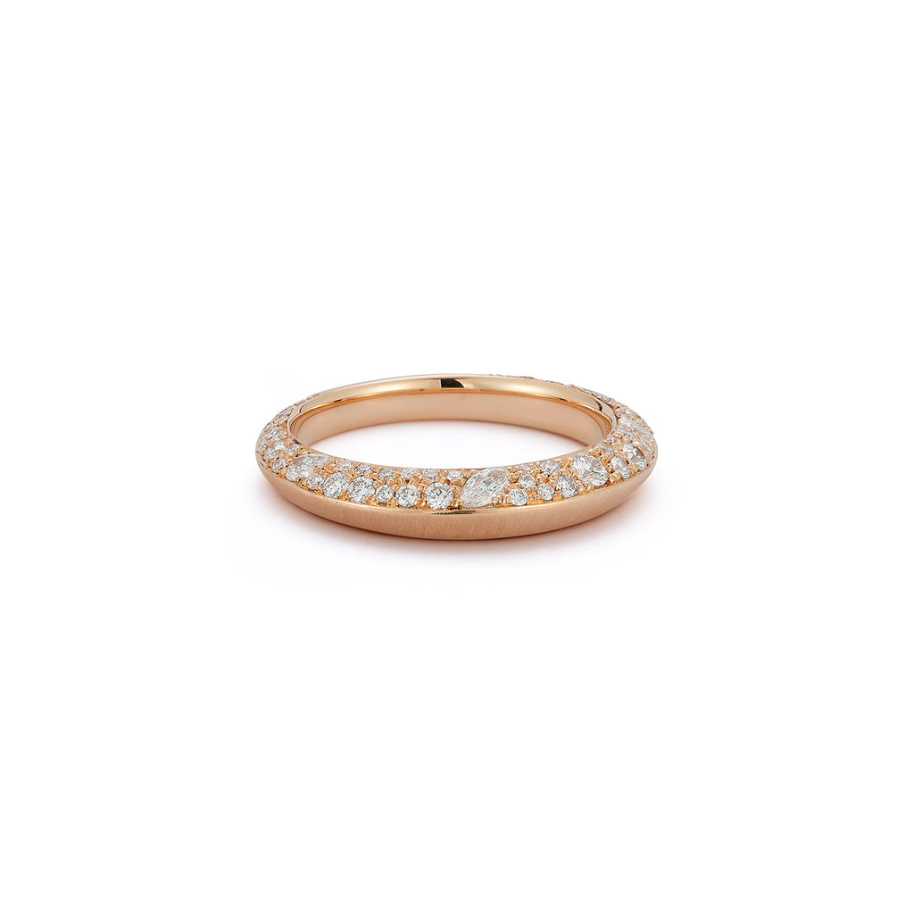 Frankie Half Diamond Stacking Band
