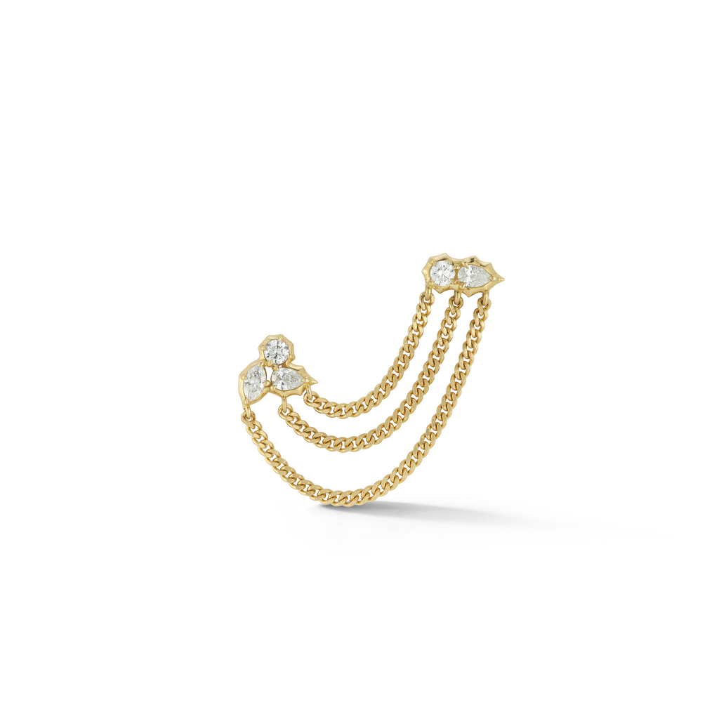 Posey Duo Chain Earrings
