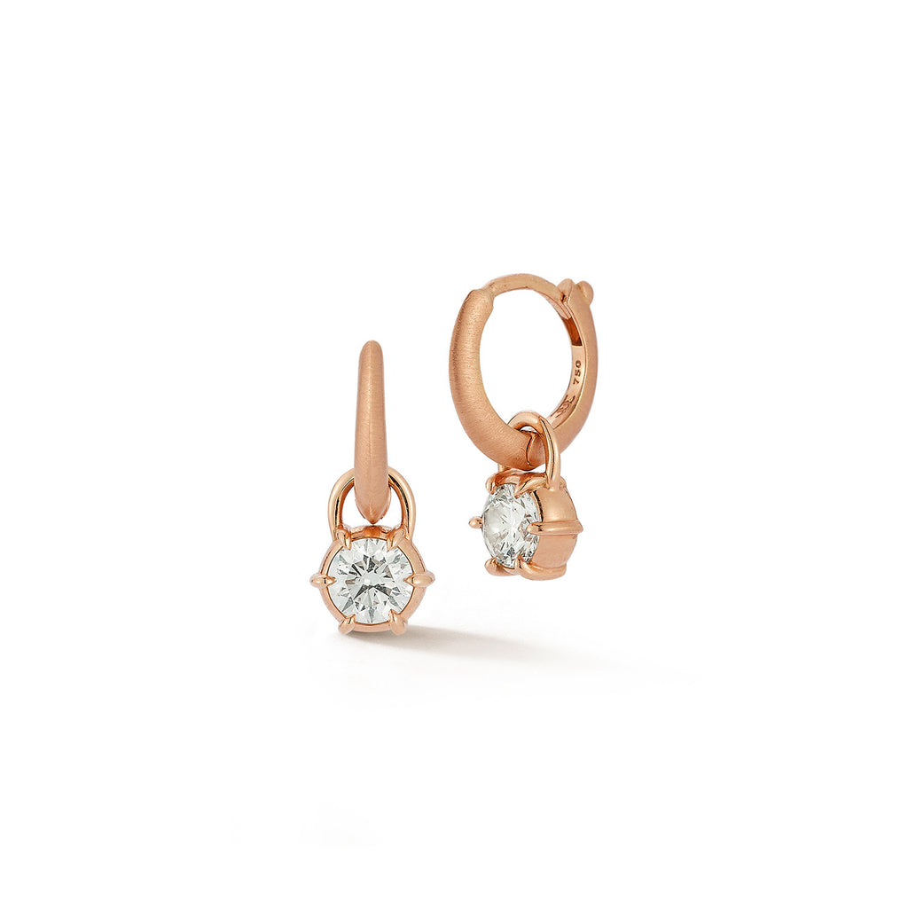 Petite Sienna Huggie Drops