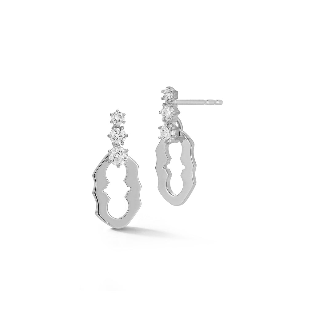 Sophia 3-Stone Drops