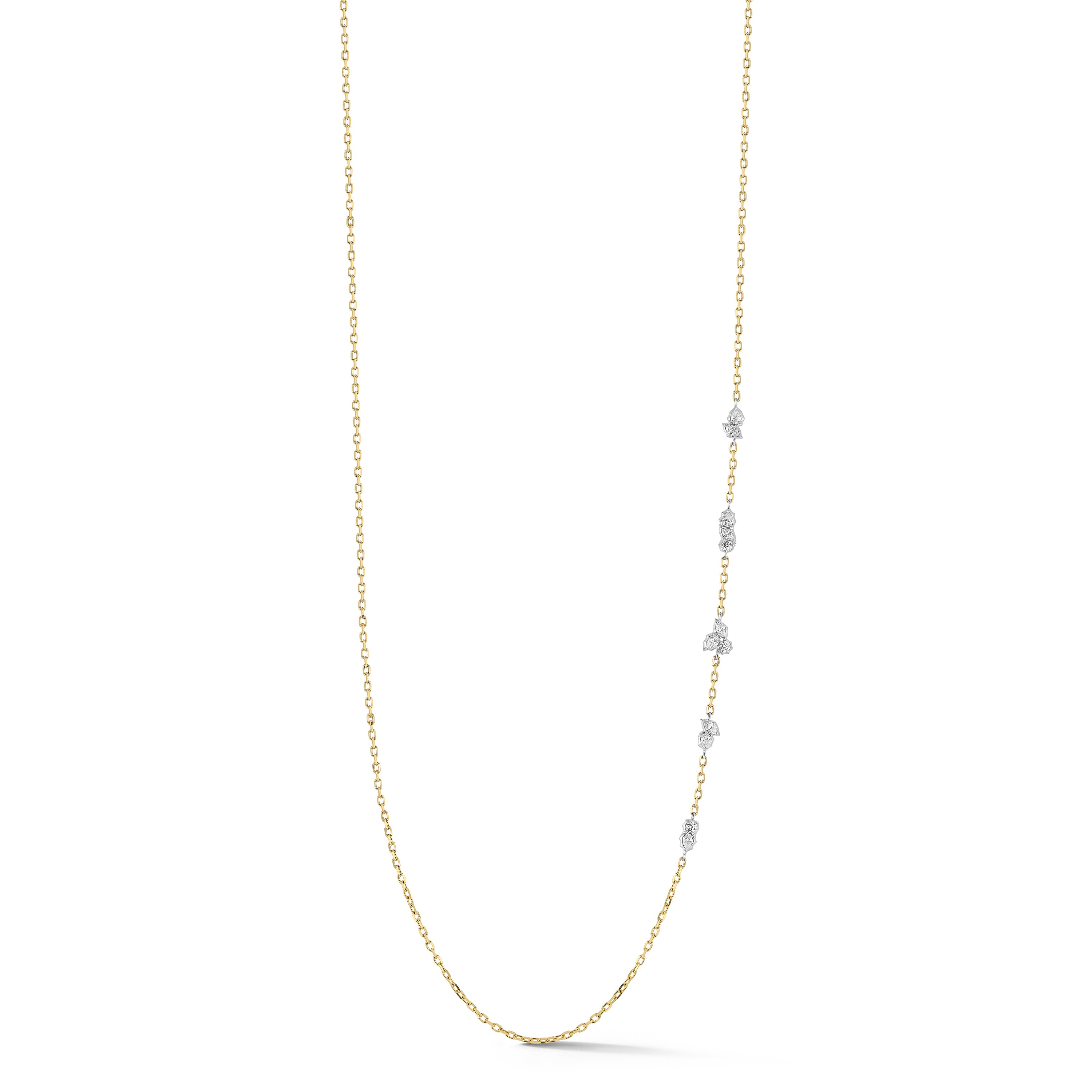 Posey Two-Tone Single Station Necklace