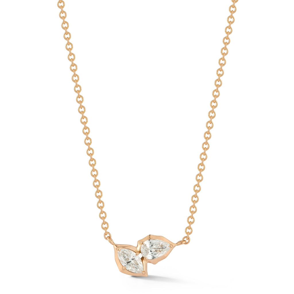 Poppy Two-Stone Pendant