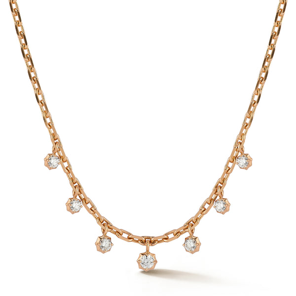 Sophisticate Hanging Diamond Necklace
