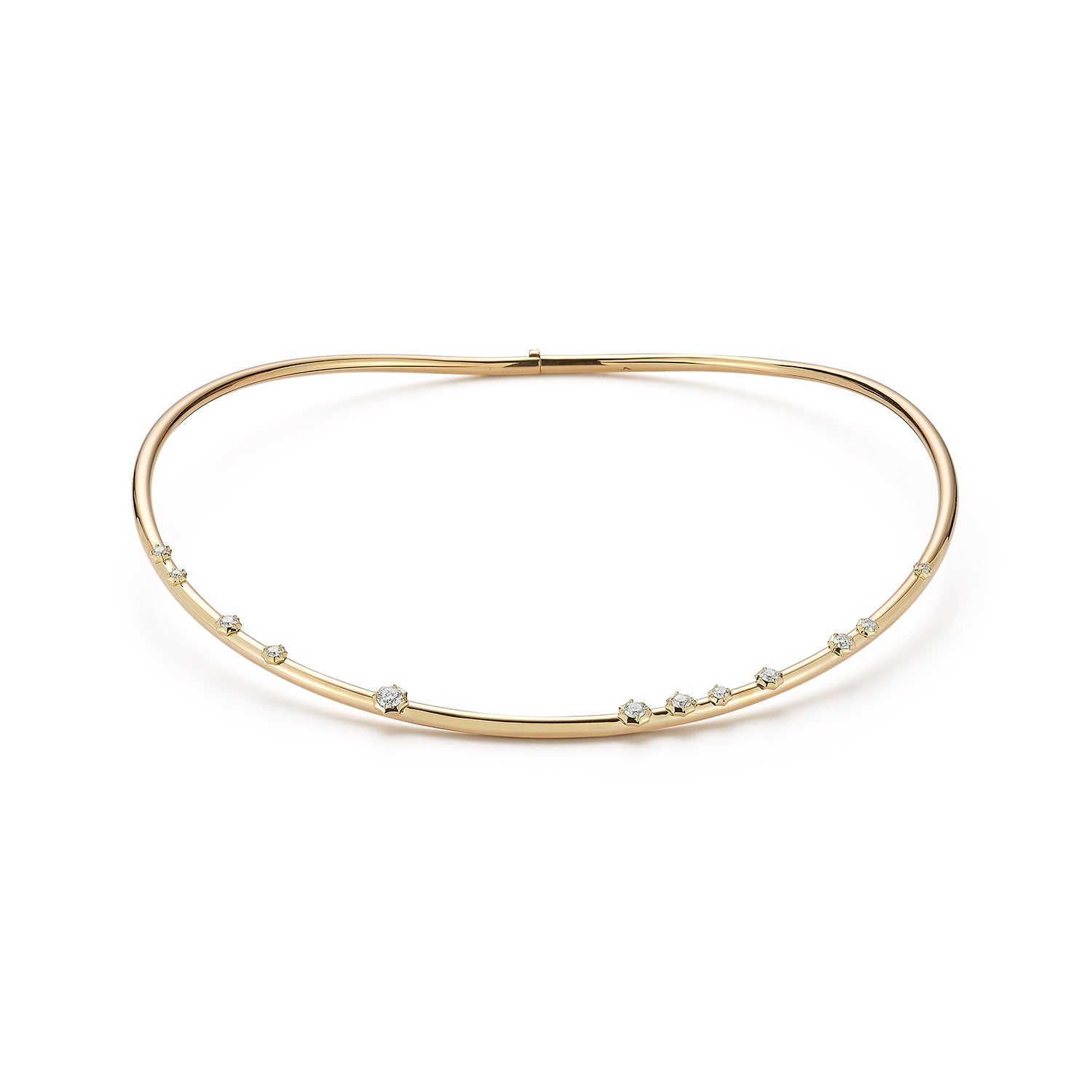 Constellation Diamond Plié Collar