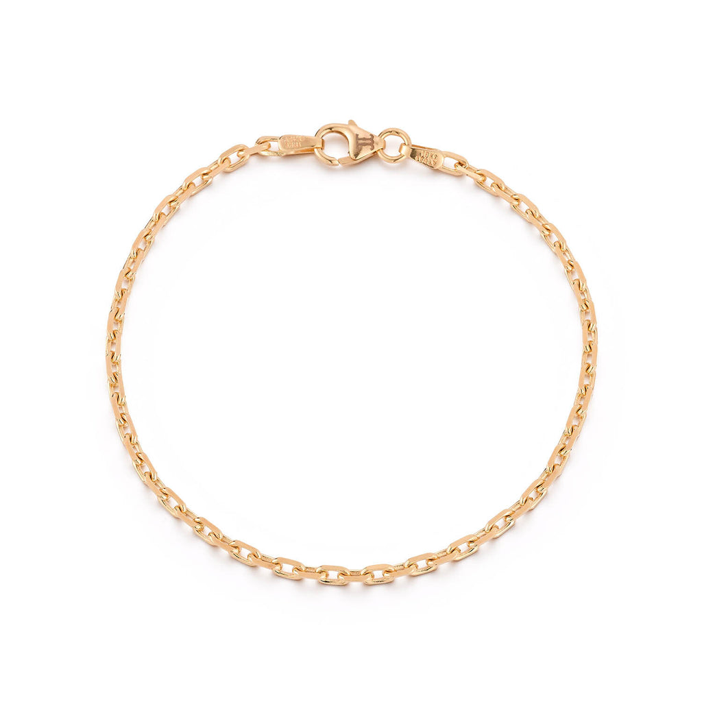 Rectangle Chain Bracelet No.70