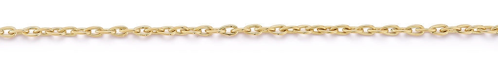 Small Pear Shaped Link Chain Bracelet