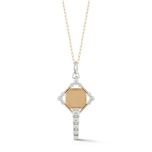 Harlow Two-Tone Key Charm
