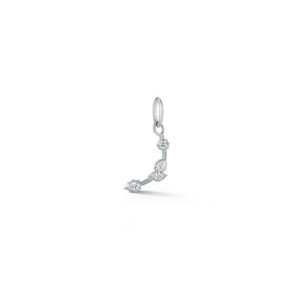 Mini Posey Crescent Charm