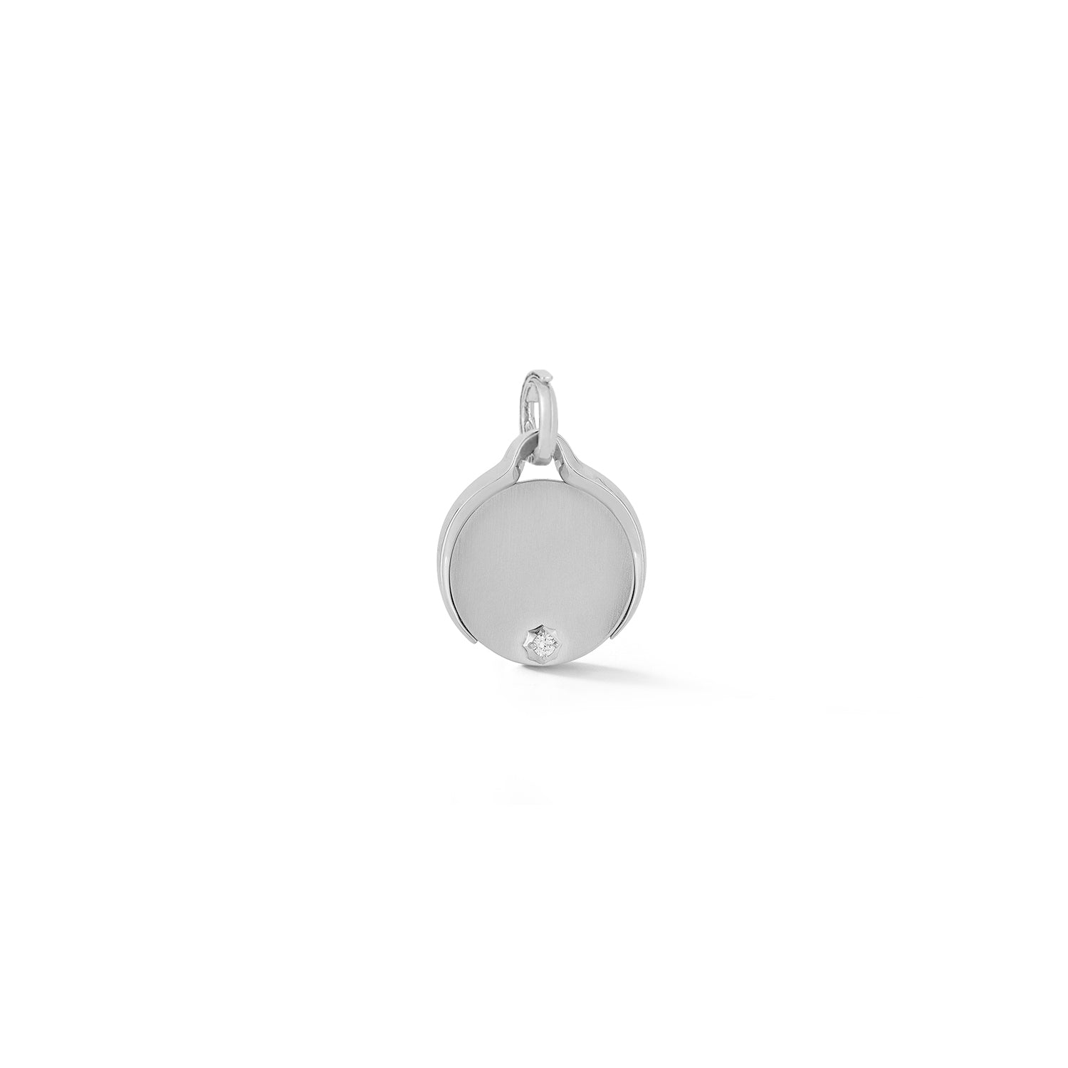 Diana Round Diamond Charm