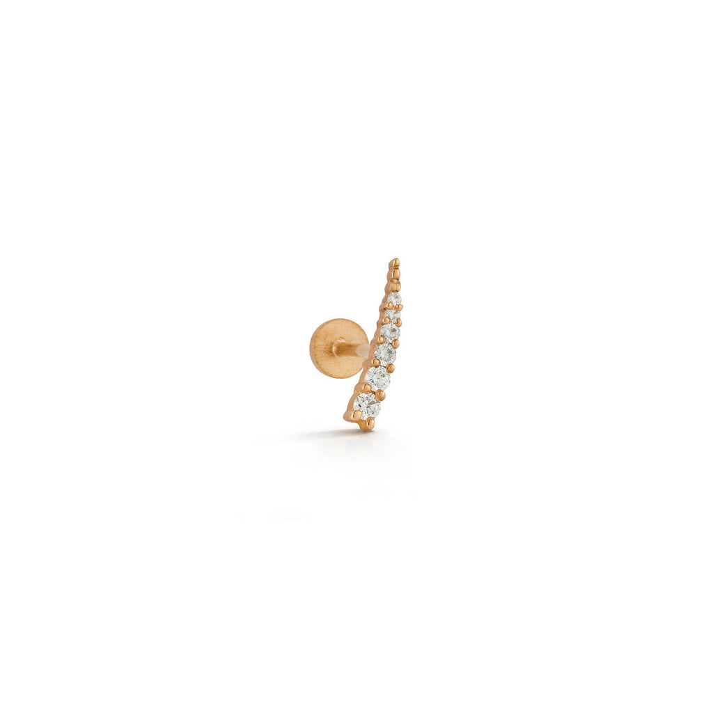 Mini Luna Piercing Stud