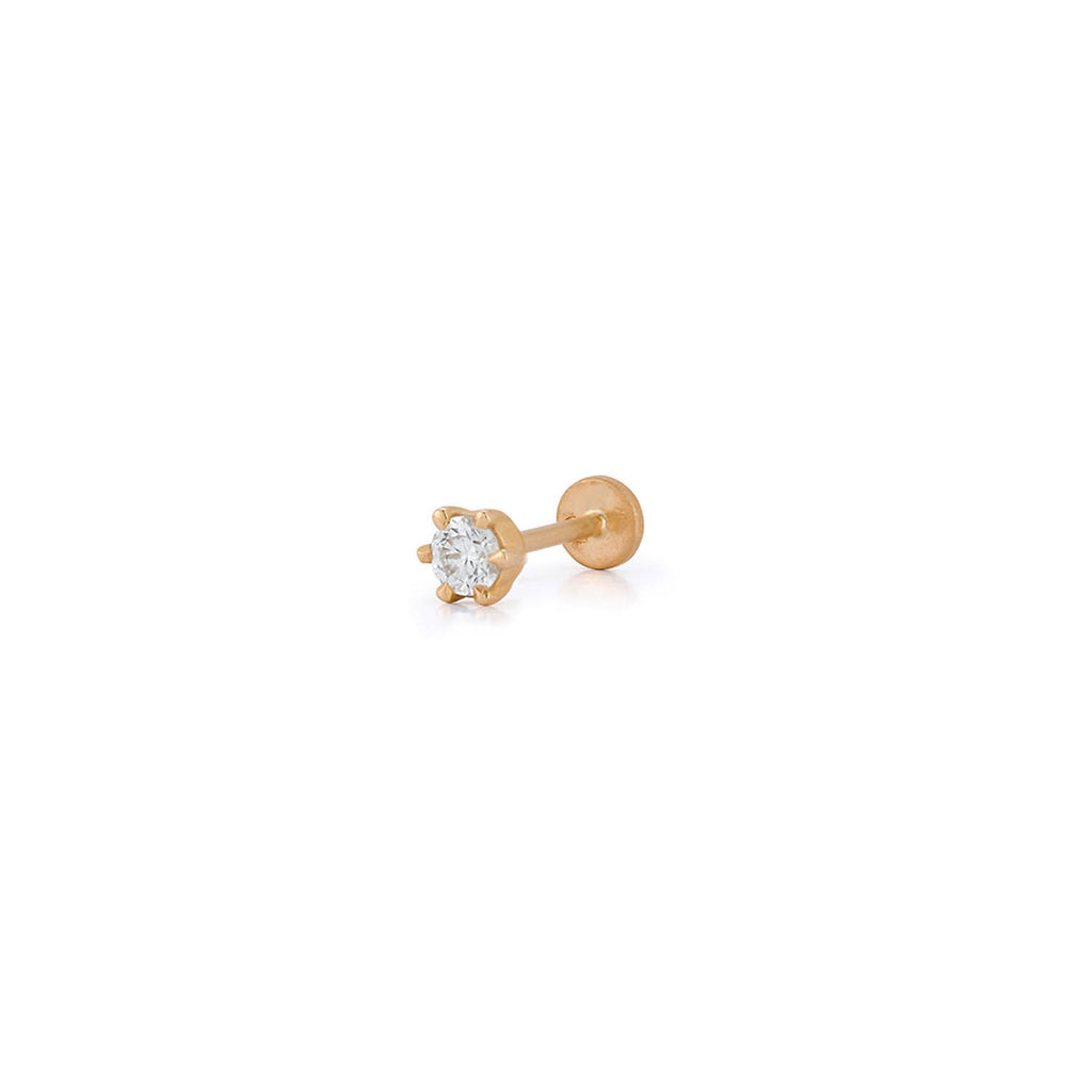 Penelope Diamond Piercing Stud