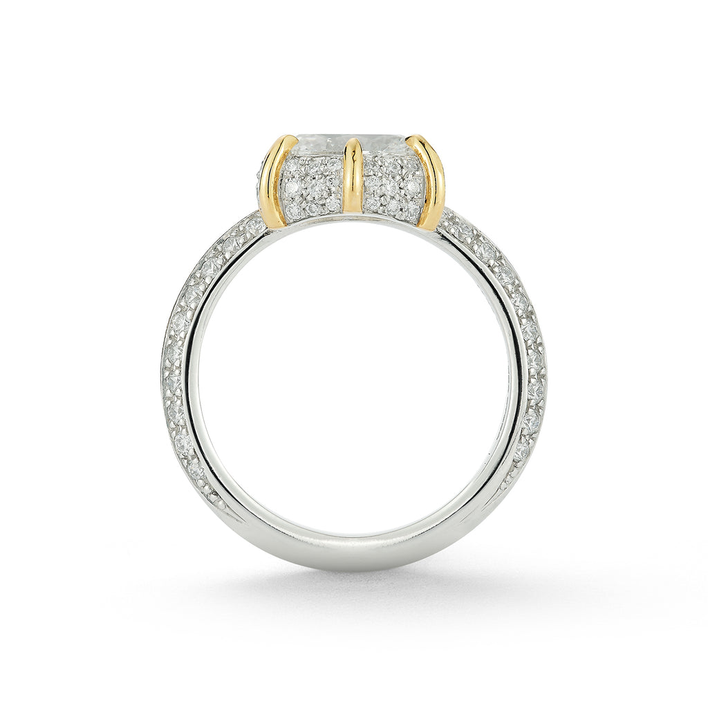 Hanging Scarlett Oval Ring