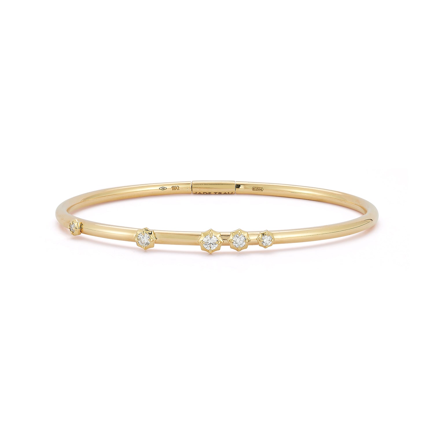 Constellation Diamond Plié Bangle