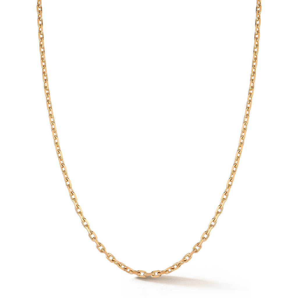 Rectangle Chain Necklace No. 70