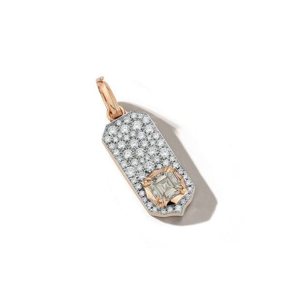 One of a Kind Diamond Betty Tag Charm