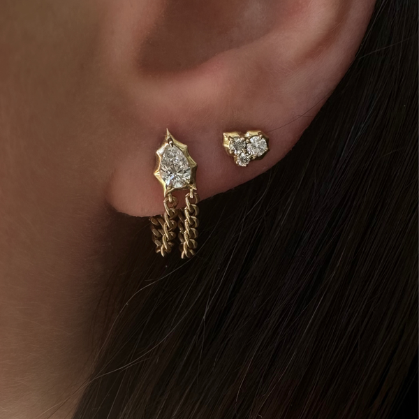 Mini Sophisticate Cluster Studs