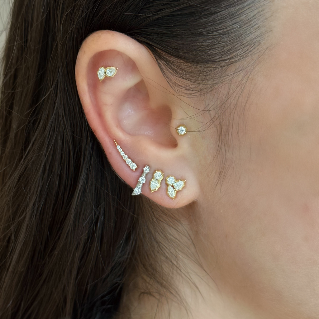 Mini Luna Piercing Stud