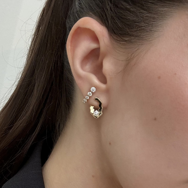 Sophia Diamond Link Earrings