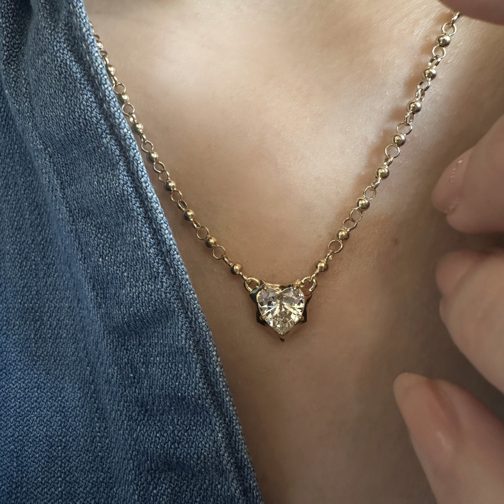 OOK Alchemy Heart Pendant (1.38tcw)