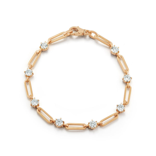 Phoebe Diamond Chain Bracelet – Jade Trau