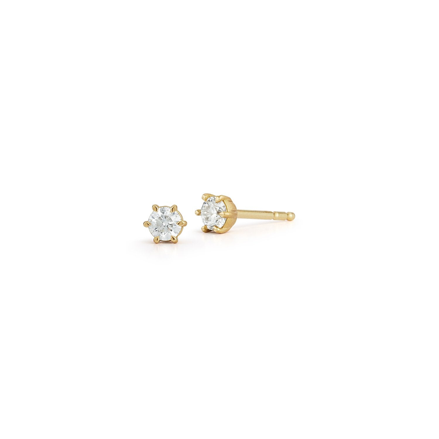 0.15tcw Penelope Studs in 18K Yellow Gold
