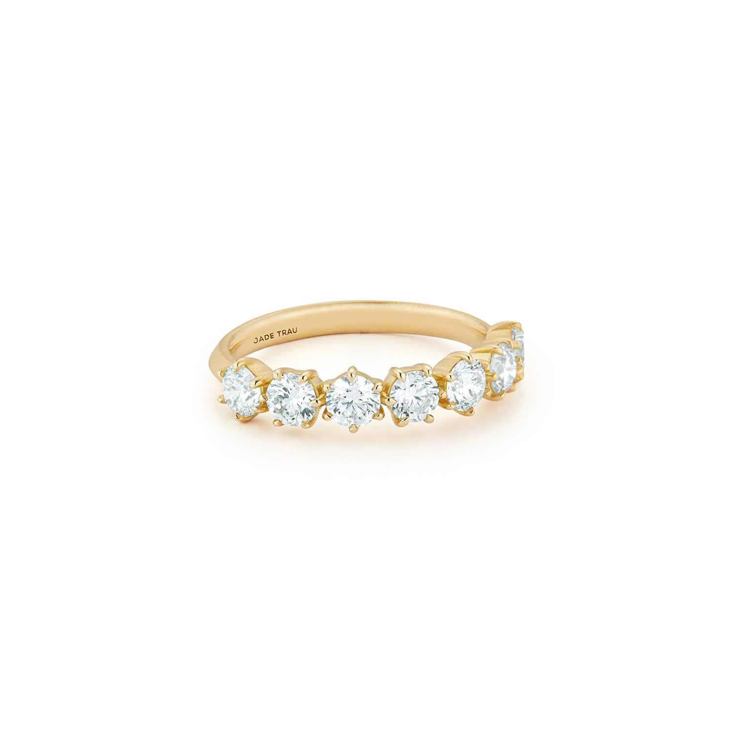 Catherine 1/2 Way Eternity No. 3 in 18K Yellow Gold