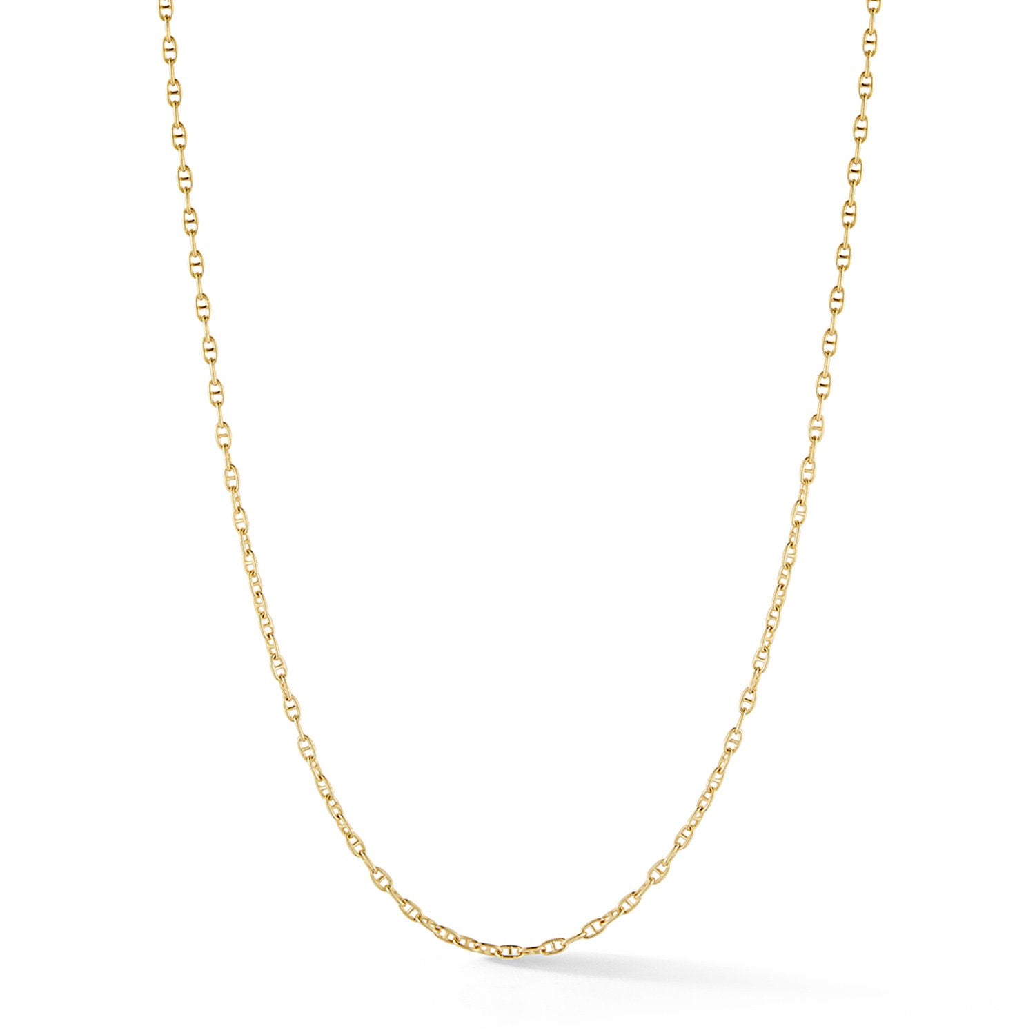 Anchor Mariner Gold Chain Necklace in 18-Karat Gold – Jade Trau