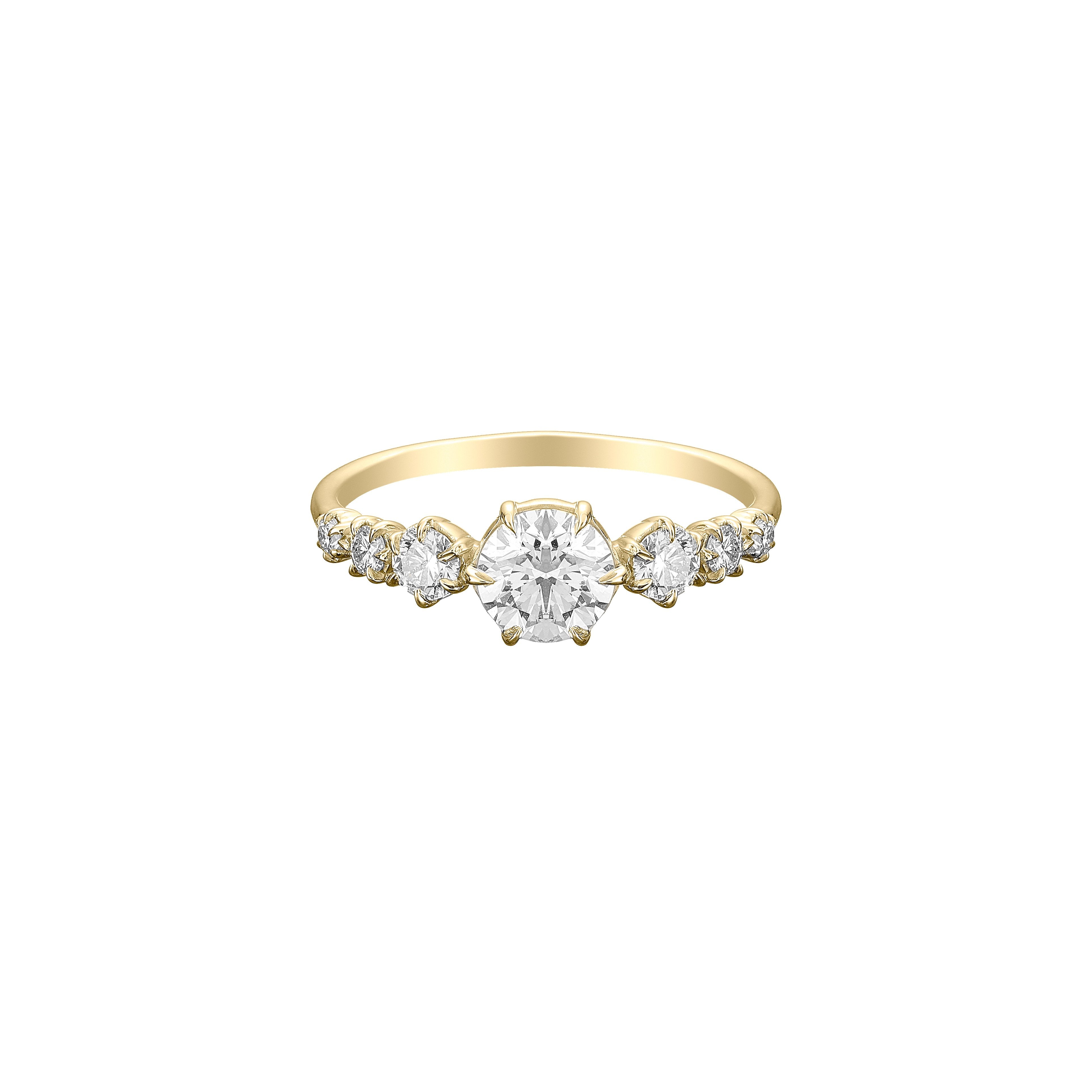 Catherine Ring in 18K Yellow Gold