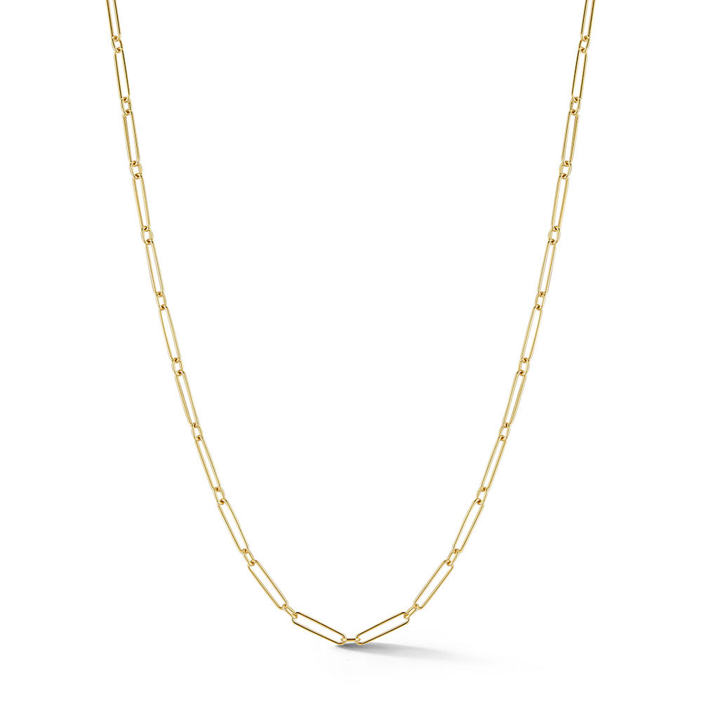 Grace Chain Necklace in 18K Yellow Gold
