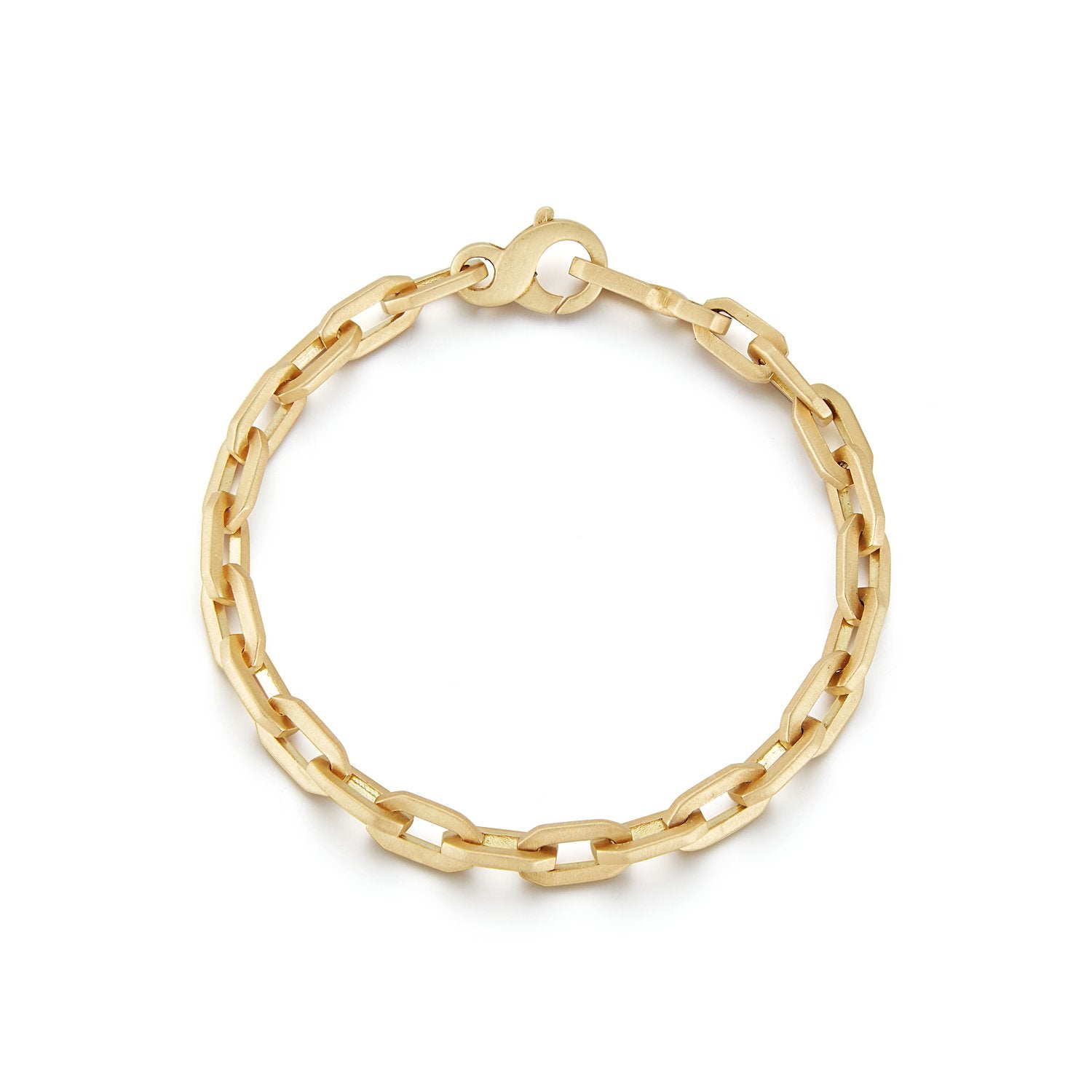 Tatum Thick Chain Bracelet in 18K Yellow Gold