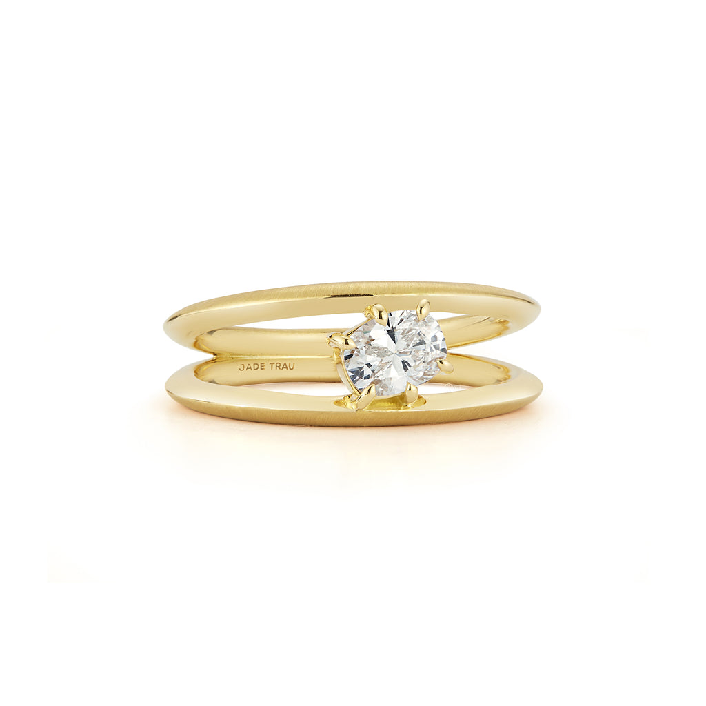 Sadie Solitaire Ring, Fancy Center (Setting Only)