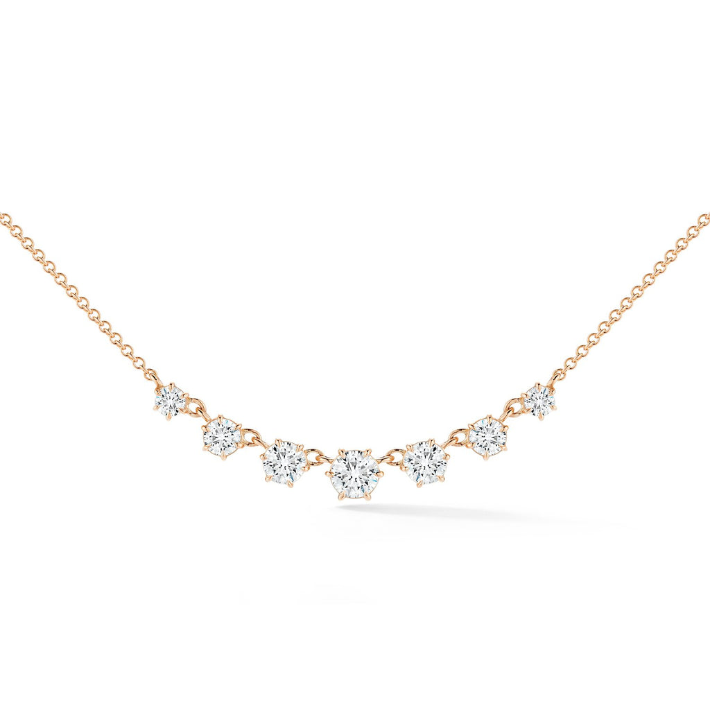 Small Penelope Necklace in 18K Rose Gold