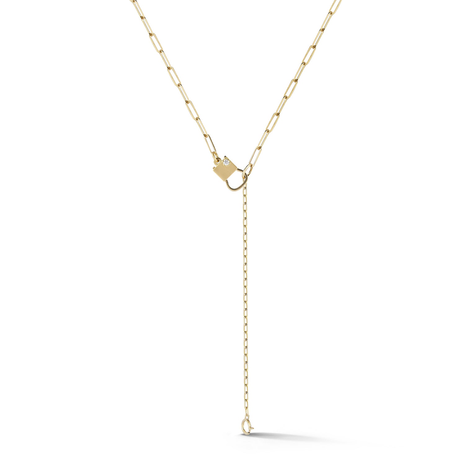 Beatrix Necklace Back in 18K Yellow Gold